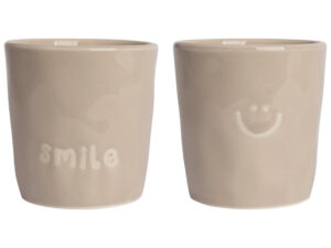 Enjoyables Smile mok s/2 Ø7,7cm