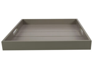 Dienblad 35x35xH4cm Grey