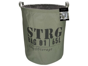opbergzak legergroen 38 x h 45 cm
