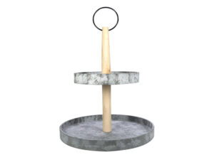 etagere 2-laags H32cm