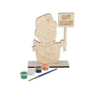 JENS Living Houten Schilderset Sneeuwpop