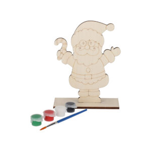 JENS Living Houten Schilderset Kerstman