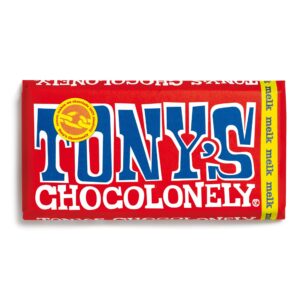 BFN-Tony's Reep melkchocolade (rood) (Fair Trade)