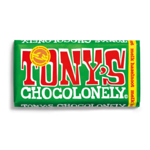 BFN-Tony's Reep melk hazelnoot (groen) (Fair Trade)