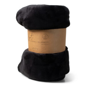 JENS Living Flanel Plaid RPET Zwart