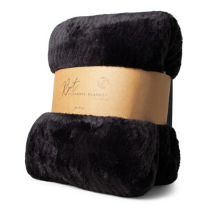 JENS Living Fishbone Woondeken RPET Zwart