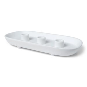 JENS Living Keramieken Kandelaar Triple Wit