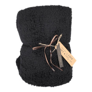 JENS Living Teddy Hoodie Zwart