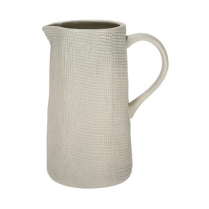 JENS Living Wafel Karaf 1L Steengrijs