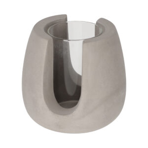 JENS Living Theelichthouder Tijn Grijs