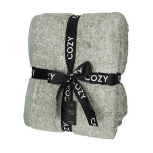 JENS Living Sherpa Plaid Groen