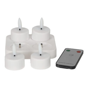 JENS Living Oplaadbare LED Theelichten /4