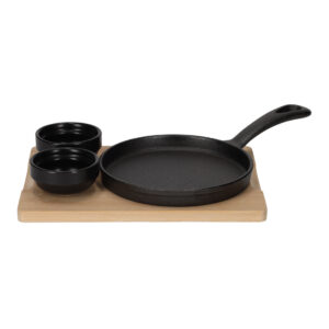 JENS Living Gietijzeren Serveerset Rond