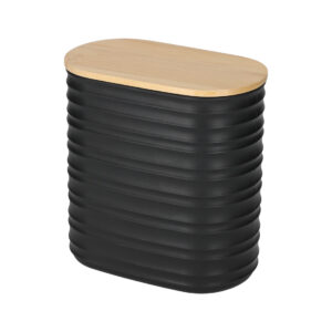 JENS Living Voorraadbus Ribbel Zwart Small
