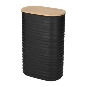 JENS Living Voorraadbus Ribbel Zwart Large
