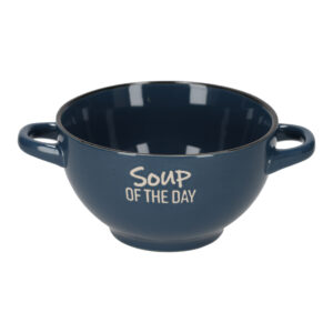 JENS Living Retro Soepkom Blauw