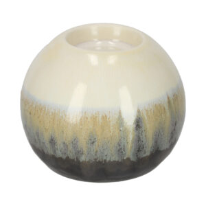 JENS Living Ronde Theelichthouder Bodhi Wit