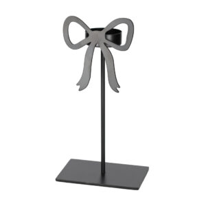 JENS Living Theelichthouder Strik Zwart