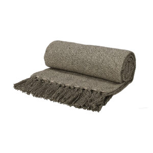 JENS Living Recycled Cotton Plaid Noor Groen