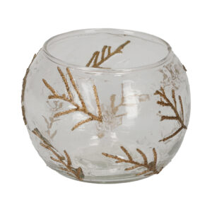 JENS Living Theelichthouder Bladeren Small