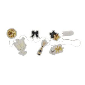 JENS Living LED Raamsticker Slinger Party