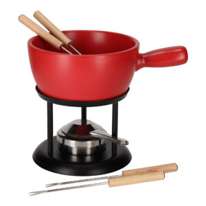 JENS Living Fondue Set Rood Large