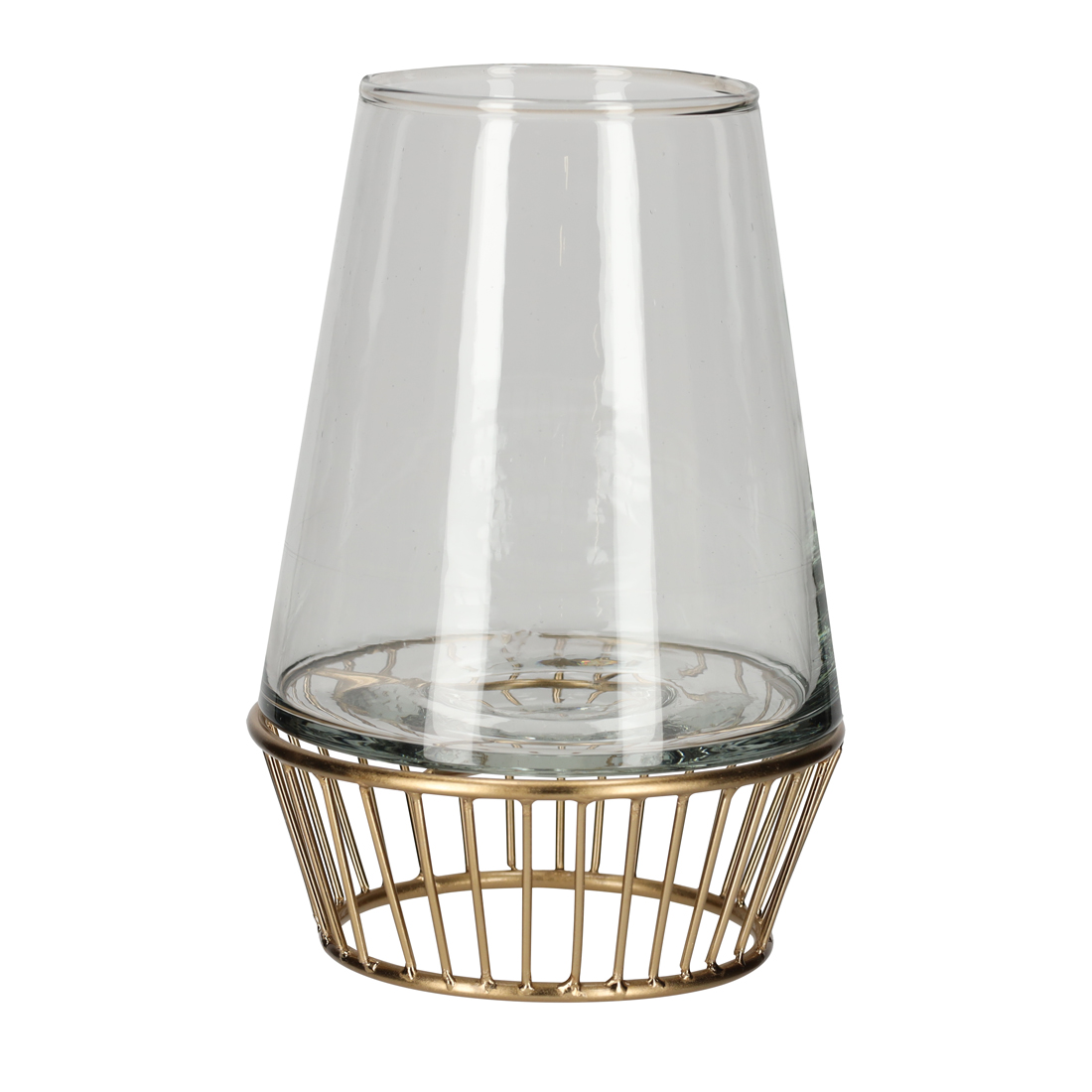 JENS Living Theelicht Lantaarn Small Goud