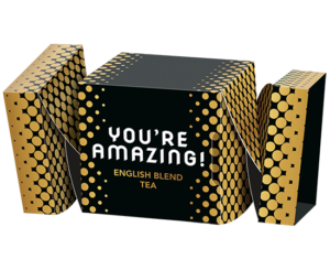 With Compliments Zwarte thee in kadoverpakking 18 zakjes