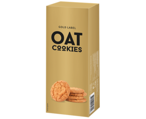 Goud / Rood Haverkoeken