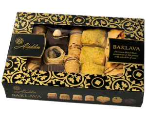 Goud / Zwart Baklava assorti