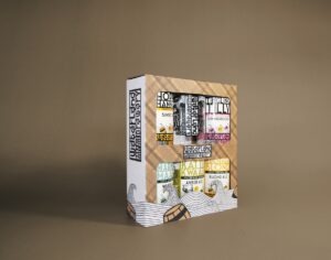 Waterland Brewery 5-pack cadeauverpakking met wb-bierglas