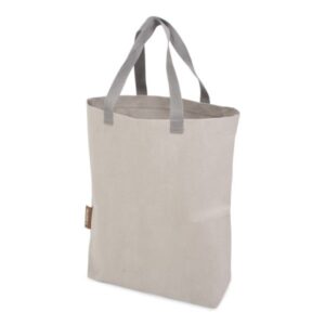 Washed Kraft Paperbag Grijs (100% EU Recycled)