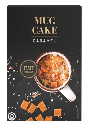 Taste collection Cake in a cup karamel