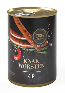 Taste collection Knakworsten kip