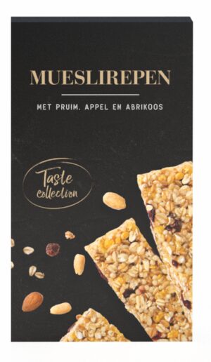 Taste collection  Mueslirepen fruit 2 stuks