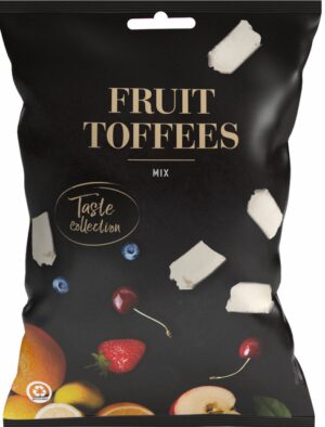Taste collection  Toffee fruitmix zakje
