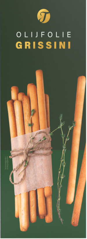 Blue-green collection Grissini olijfolie