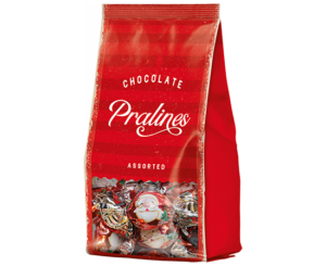 Vintage Christmas Bonbons Kerstman Assorti Gevuld