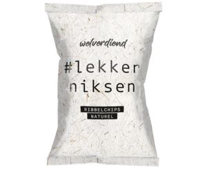 Welverdiend Ribbelchips Zout