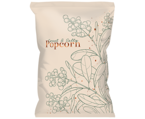 Botanic Chic Popcorn Zoet/Zout