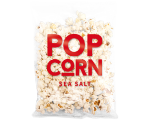 Rood Popcorn Zout