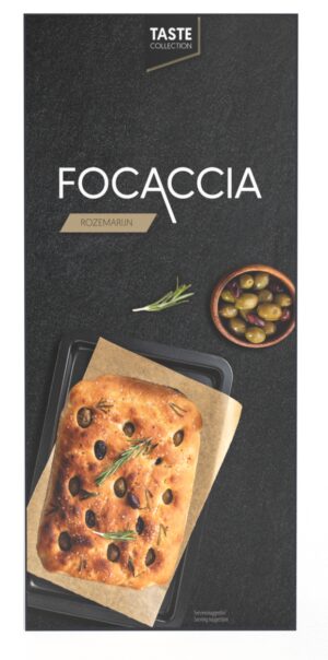 Taste collection Mix voor Focaccia in papieren bakvorm