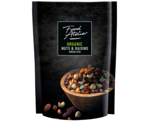 Food Atelier Organic Noten / Rozijnenmix Ongezouten Bio