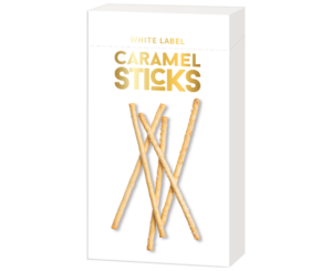 Wit Karamelsticks