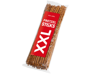 Rood Pretzel sticks XXL