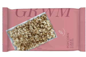 GRWM Popcorn cake caramel