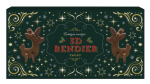 Rudolph 3D Rudolph cacao rendier