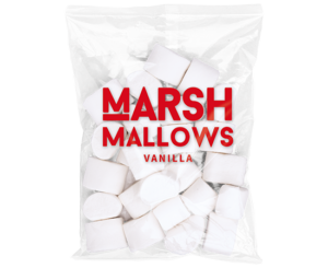 Rood Marshmallows Vanille