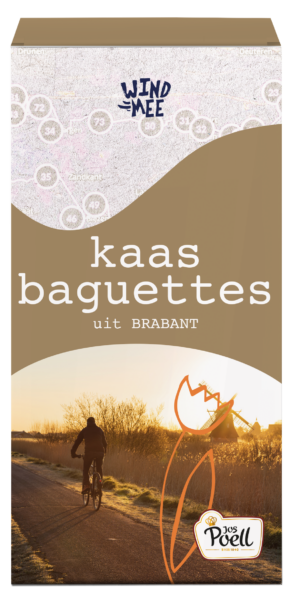 Wind mee Goudse kaas baguettes