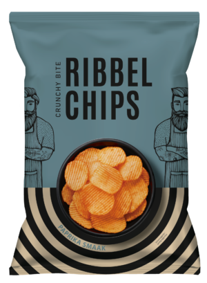 Robuust Ribbelchips paprika